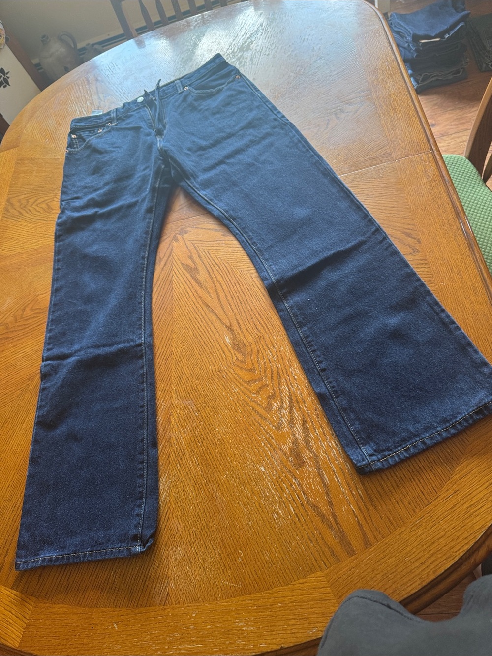 Levi's Men's Dark Blue Bootcut Jeans